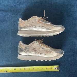 Reebok Sandro Paris Collaboration Sneakers Size 6 Gold